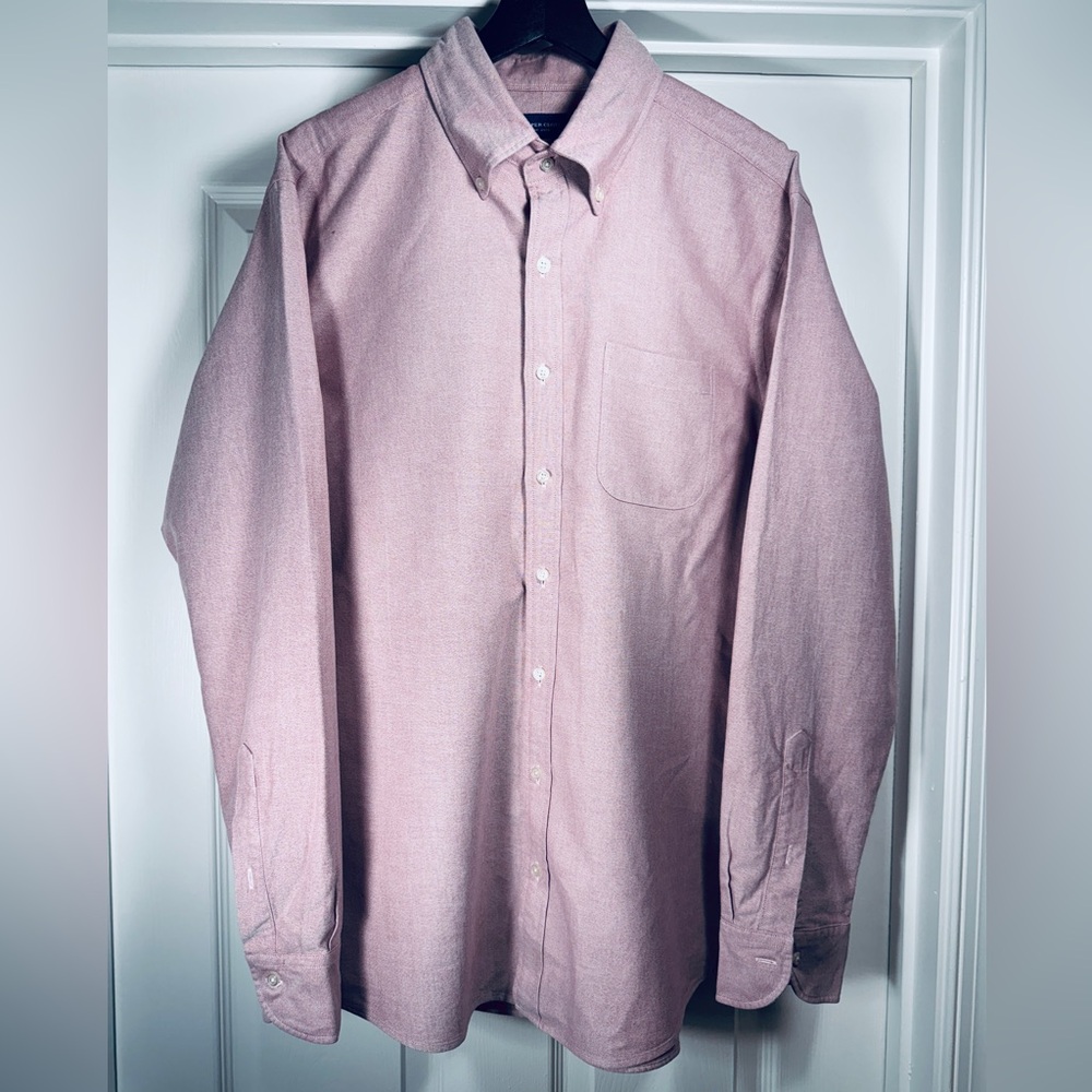 Proper Cloth American Pima Burgundy Oxford Cloth Shirt Men’s XL